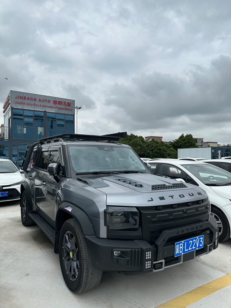 Jetour rear three-quarter exterior showcase photo